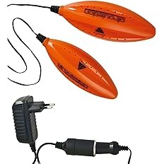 AD14 ALPENHEAT 2 in 1 Set Schuhtrockner und Schuhwärmer CIRCULATION (12V Auto Stecker orange und Ad